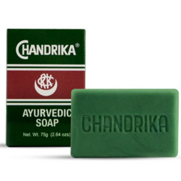 Chandrika Ayurvedic Bar Soap - Picture 1 of 2